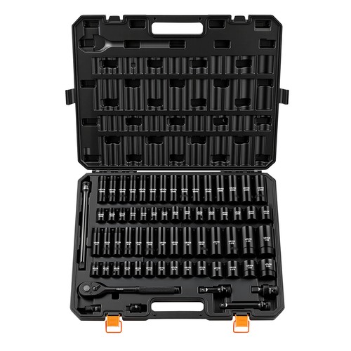 Vevor impact sockets set - sockets, 65pcs